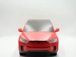 紙紮特斯拉 Model X(紅)-3