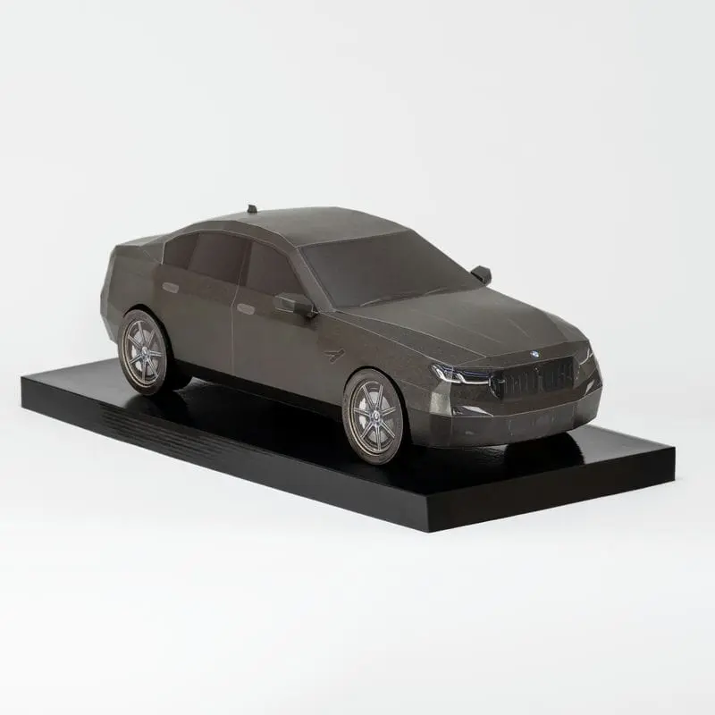 紙紮BMW M5(黑)-1