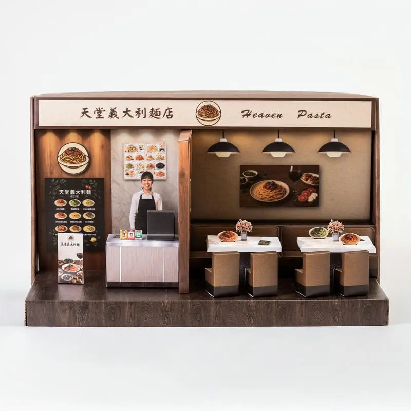 紙紮天堂義大利麵店-1